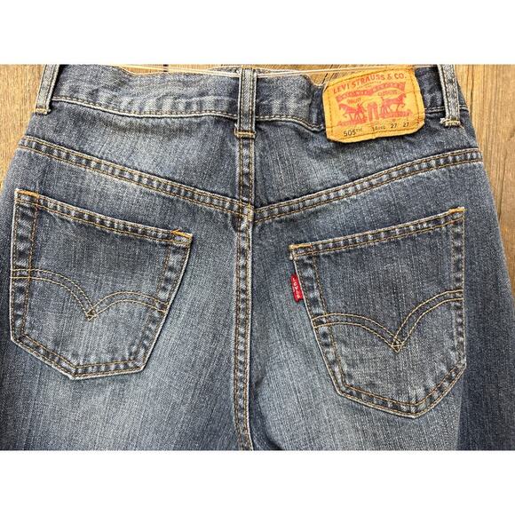 Levi’s 505 Boys Jeans – Size 14 Regular (27x27), Straight Cut - Picture 6 of 6